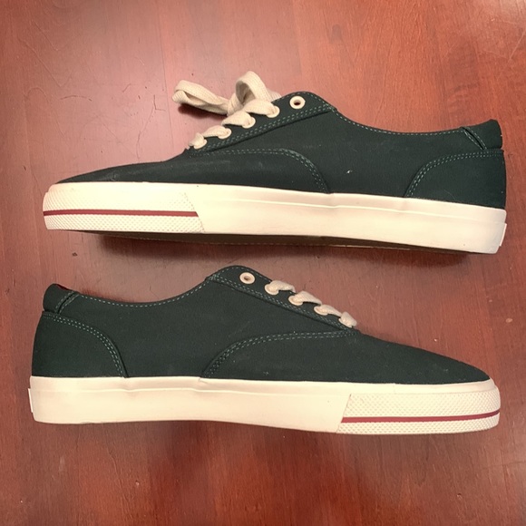 Polo by Ralph Lauren dark green tennis shoes. - Picture 2 of 3